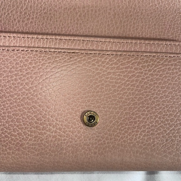 Gucci Farfalla Leather Continental Wallet - Picture 9 of 14
